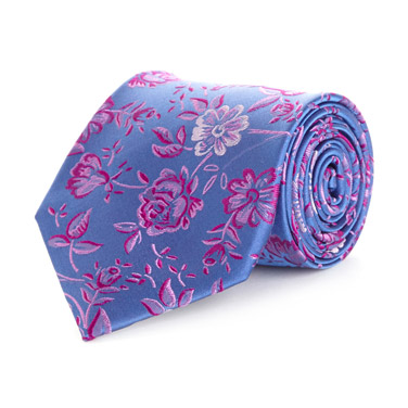 New Haven Luxury Silk Floral Tie